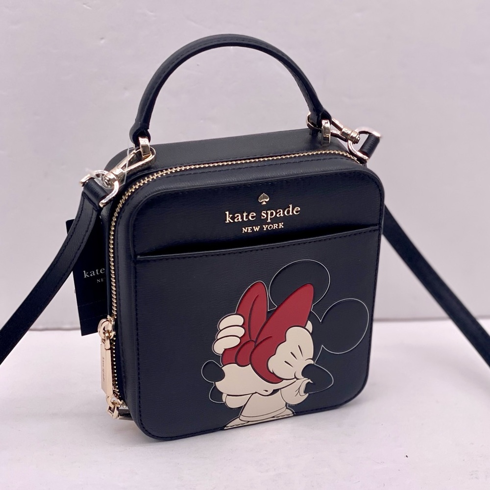 Kate Spade Disney X Kate Spade
New York Minnie Mouse Daisy Vanity Crossbody Bag